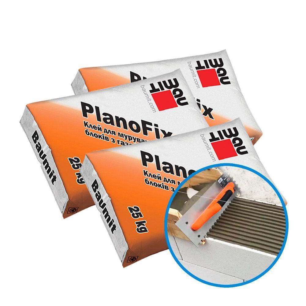Baumit Planofix клеевая смесь для кладки газобетонных блоков