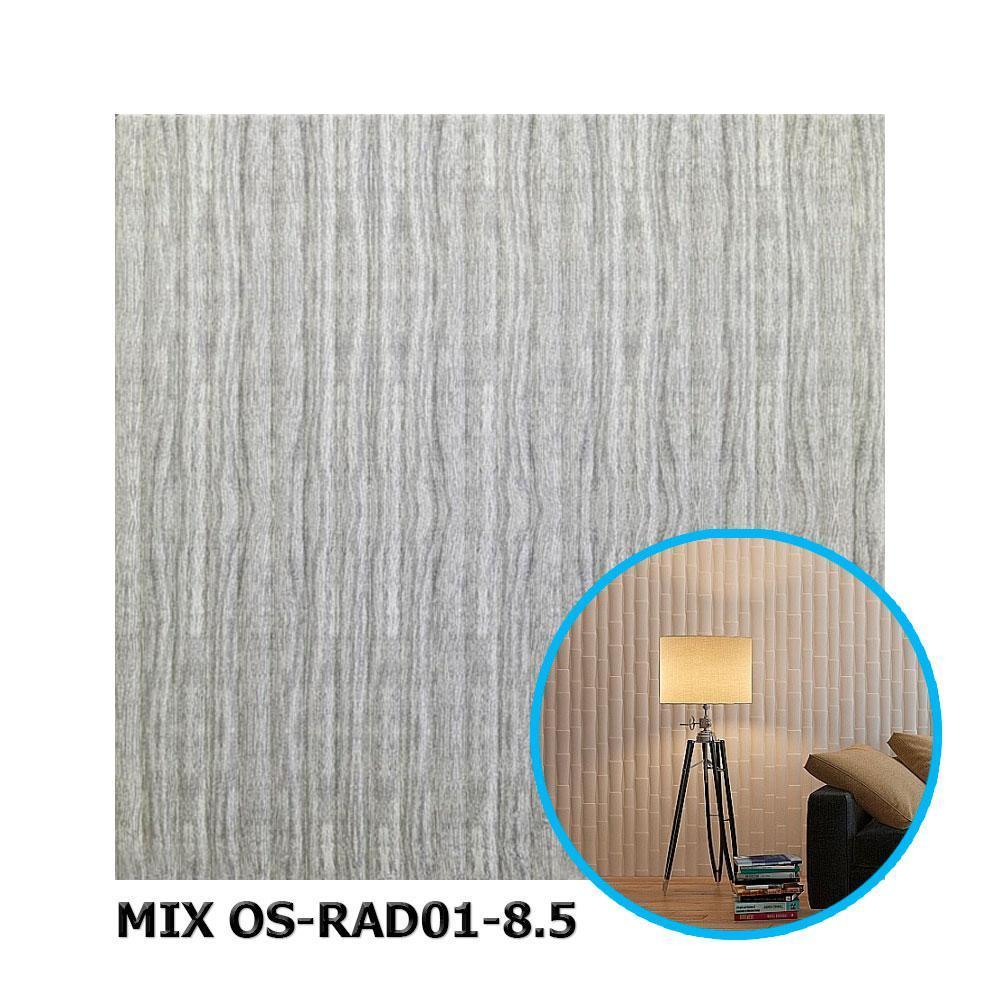 71 Панель стеновая 3D 700х700х8.5мм MIX OS-RAD01-8.5 (OS-RAD08-8.5) бамбук белый