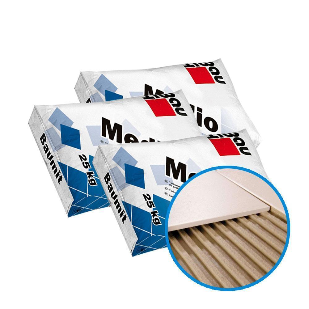 Baumit Medio клеевая смесь для керамической плитки, слой от 4-20мм