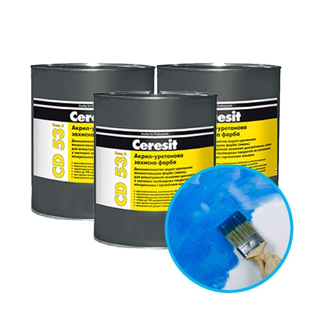 Ceresit CD 53 Защитная акрил-уретановая краска (компонент B), 3,6 кг.