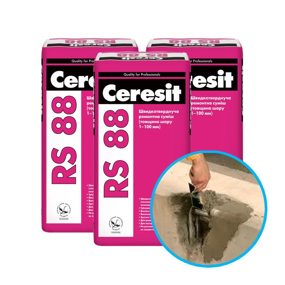 Ceresit RS 88/25 Універсальний засіб для вирівнювання та ремонта 1-100мм  {3214}