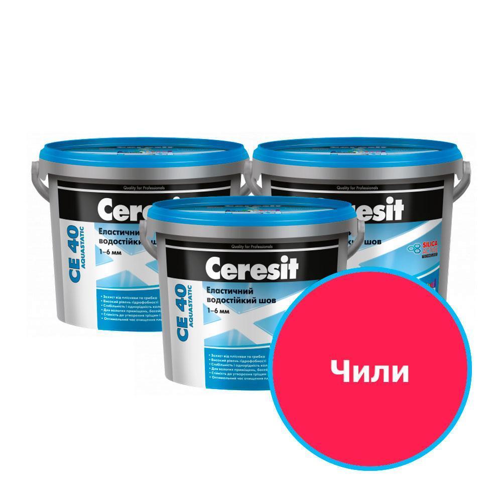 Ceresit СЕ 40 Цветной шов водост. (37 Чили), 2 кг.
