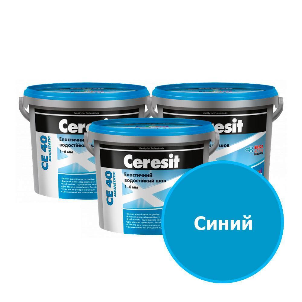 Ceresit СЕ 40 Цветной шов водост. (83 Синий), 2 кг.