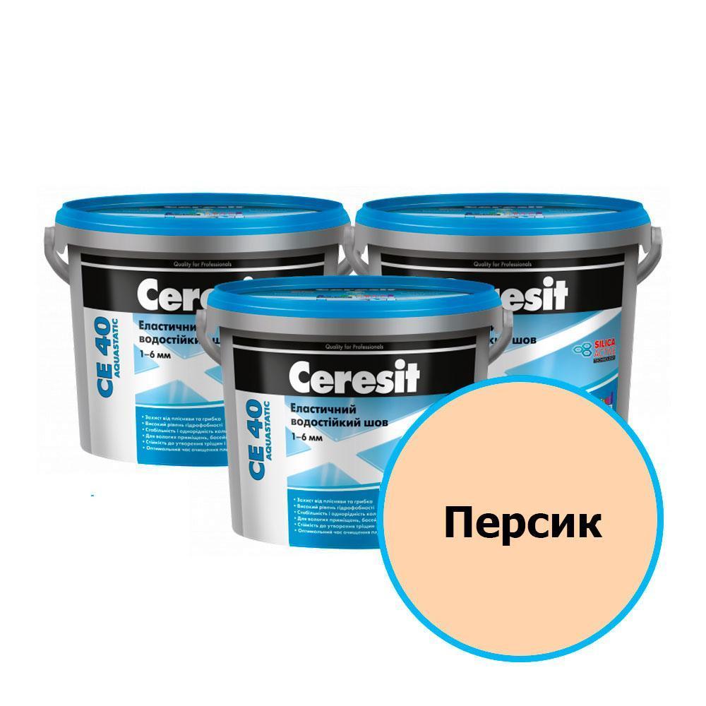 Ceresit СЕ 40 Цветной шов водост. (28 Персик), 2 кг.