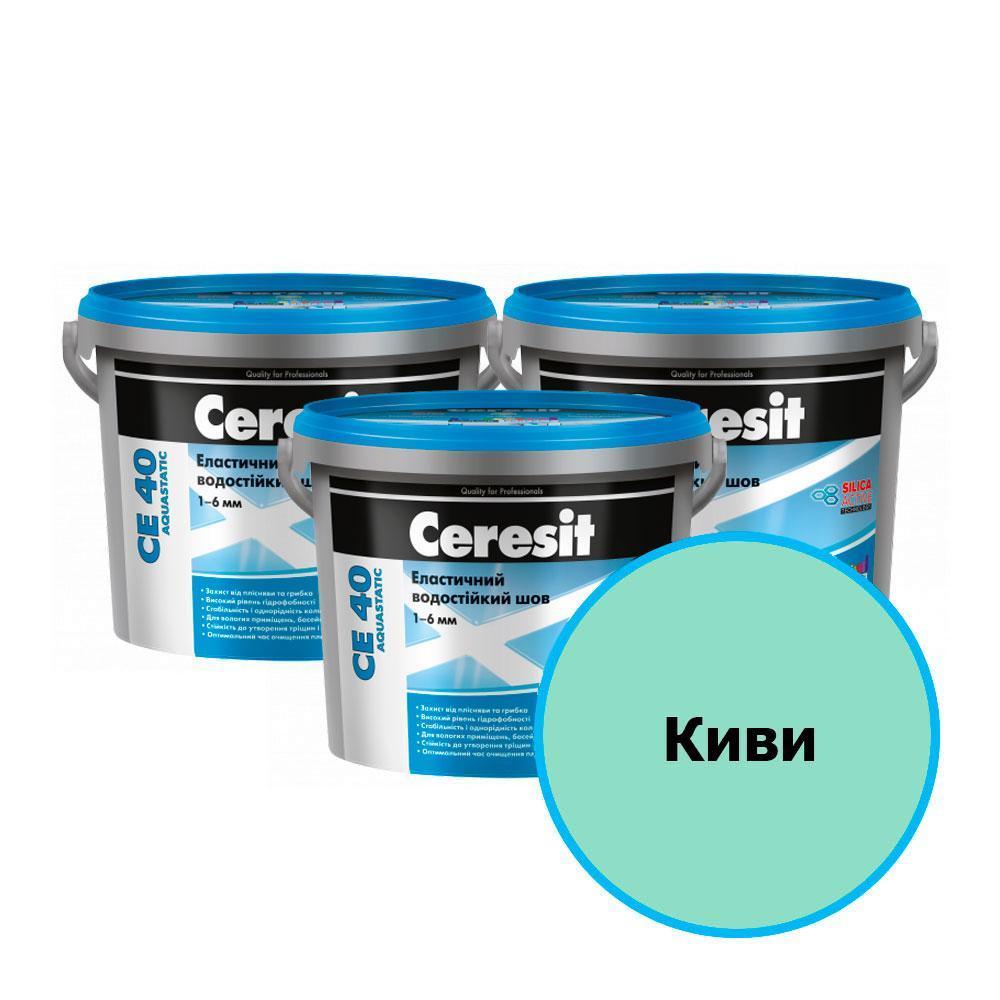 Ceresit СЕ 40 Цветной шов водост. (67 Киви), 2 кг.