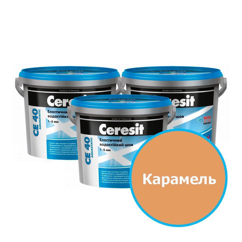 Ceresit СЕ 40 Цветной шов водост. (46 Карамель), 5 кг.