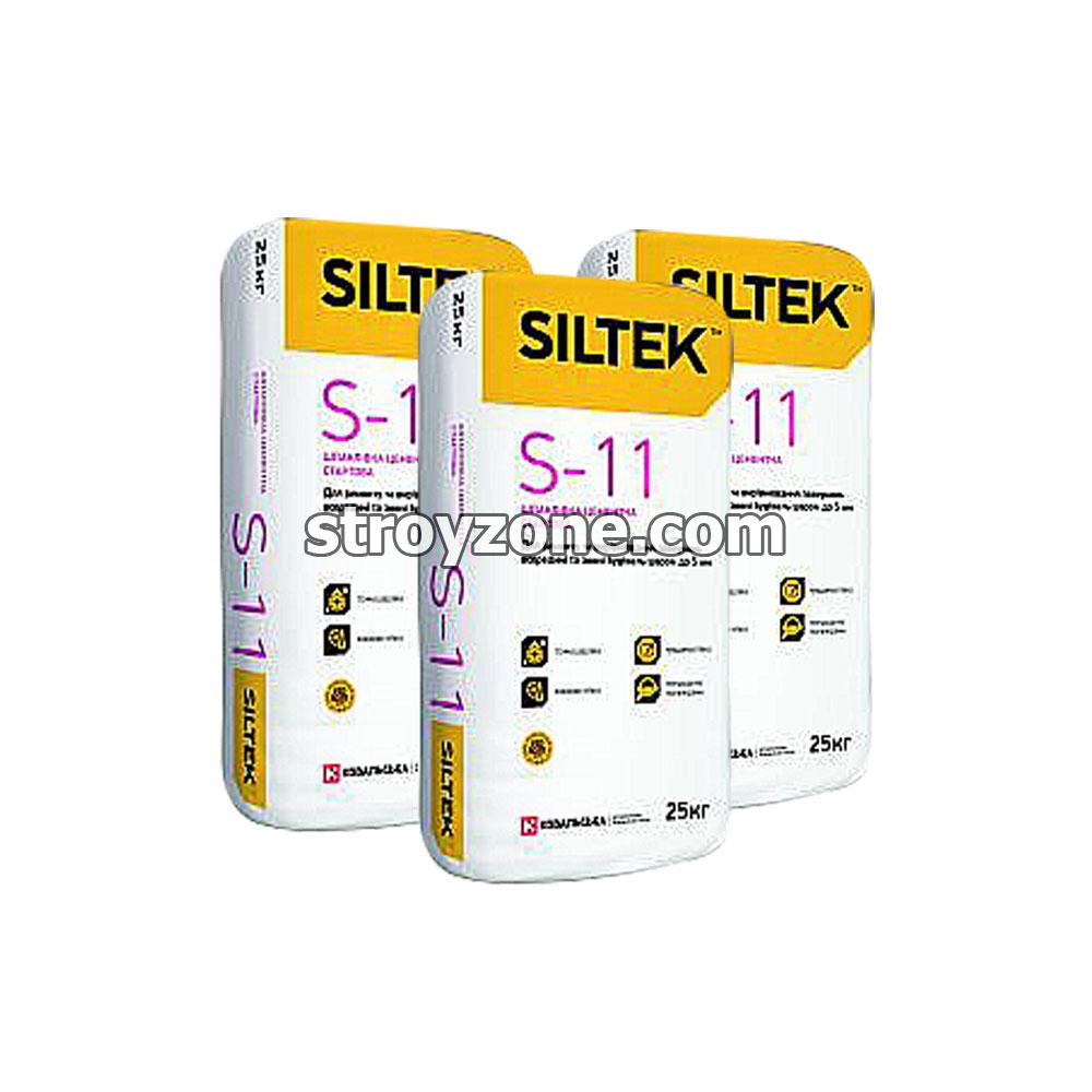 S-11 SILTEK, Шпаклевка цементная стартовая – фото