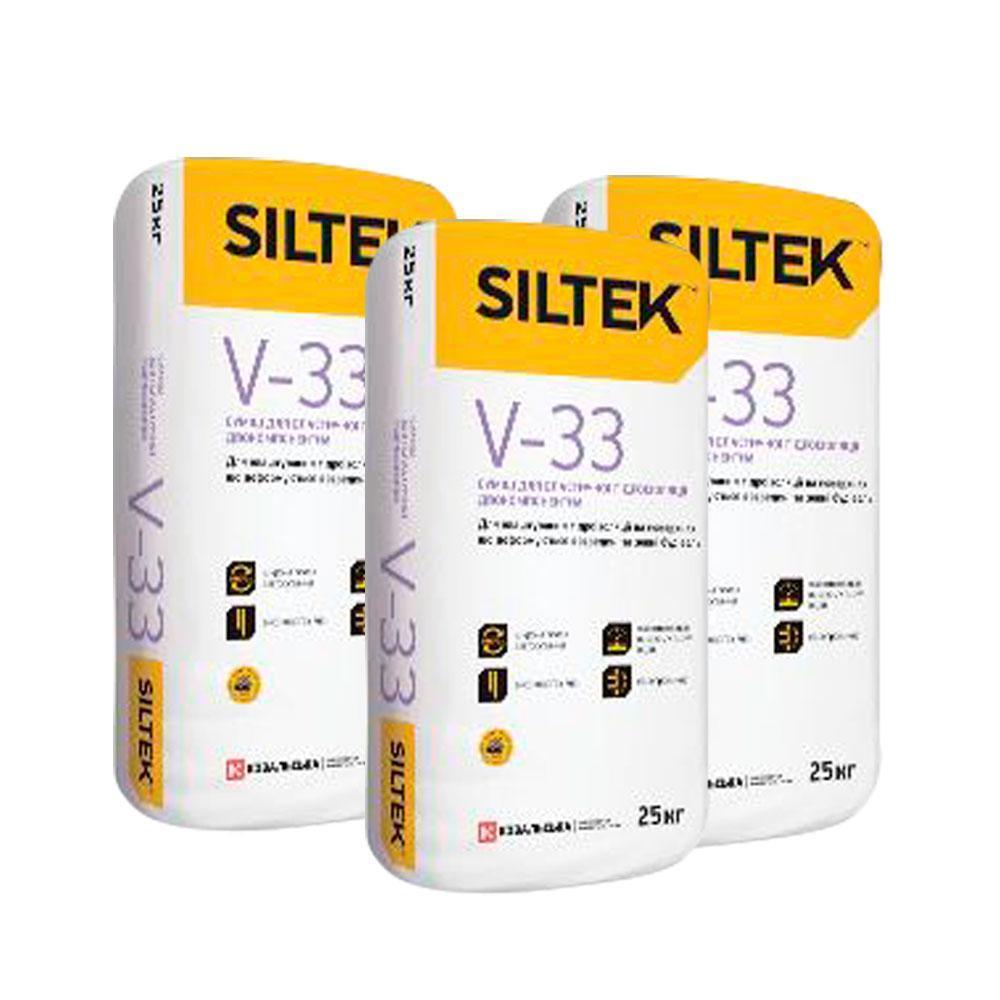 V-33 SILTEK, 1-й компонент V-33  двухкомпонентная эластичная гидроизоляционная смесь