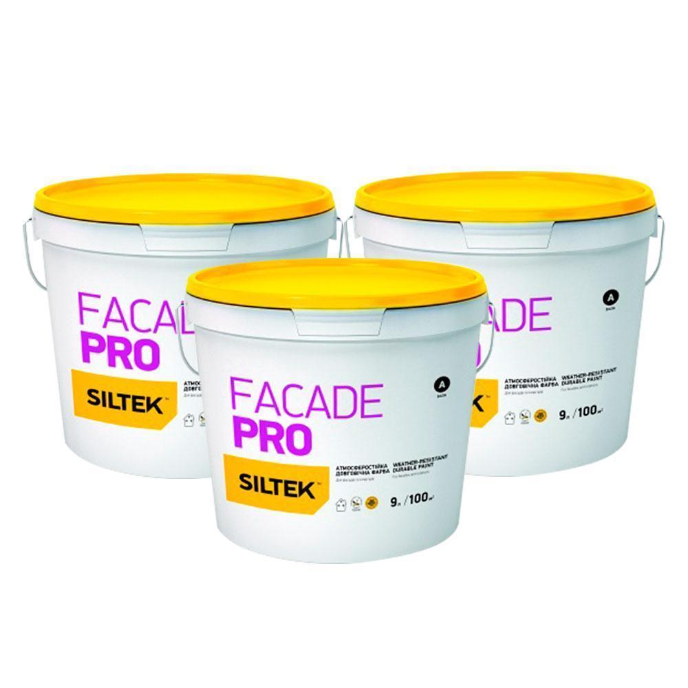 Faсade Pro SILTEK, Краска латексная для фасадных работ. База А