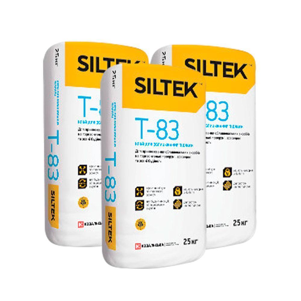 Т-83 SILTEK, клей для теплого, деформационного, с повышенной плотностью пола, минеральных и исскуств